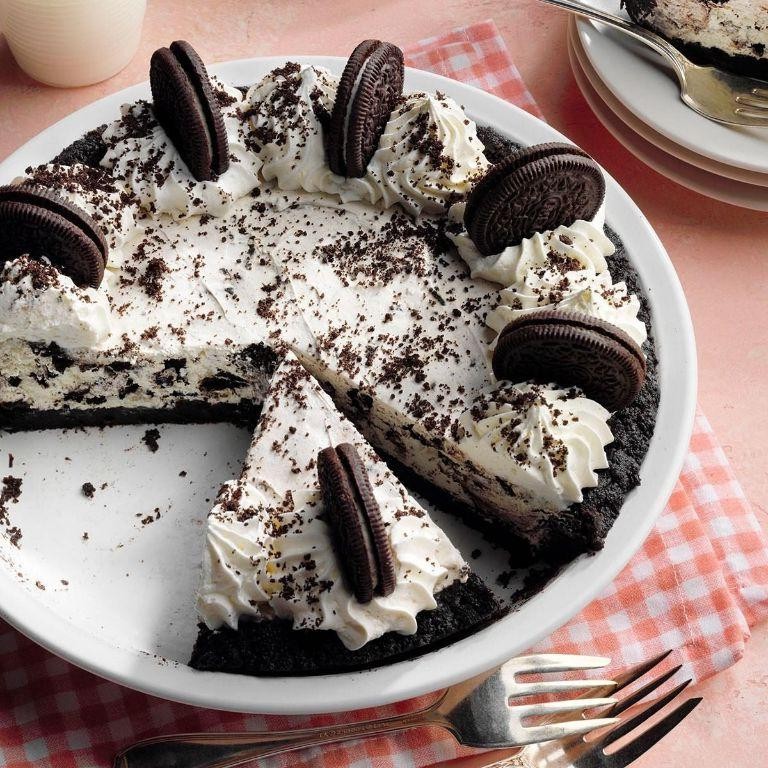 No Bake Oreo Pie