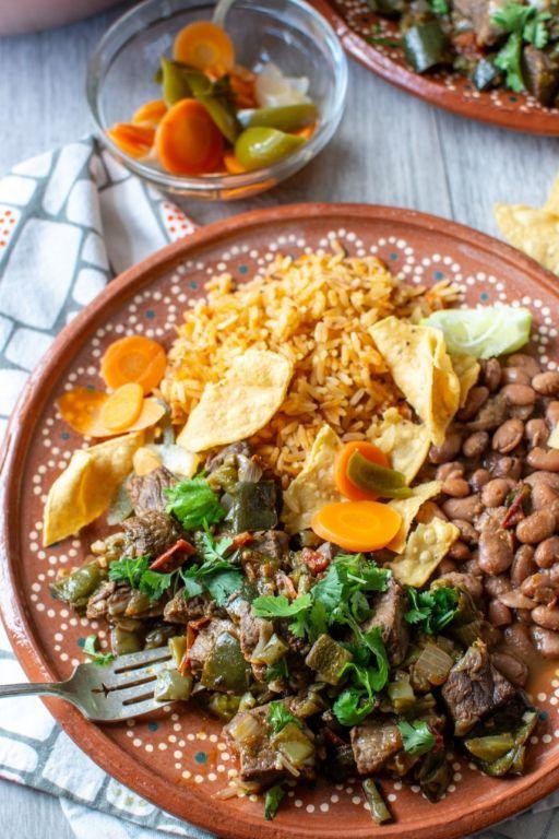 Nopalitos and Poblano Pepper Stew