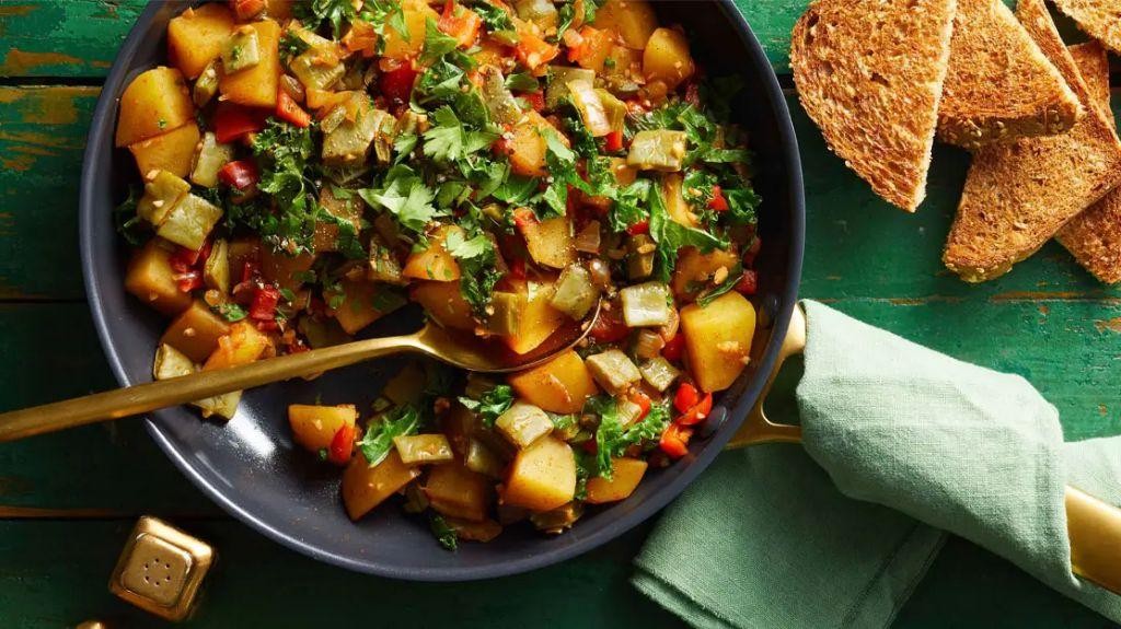 Nopalitos and Potato Hash