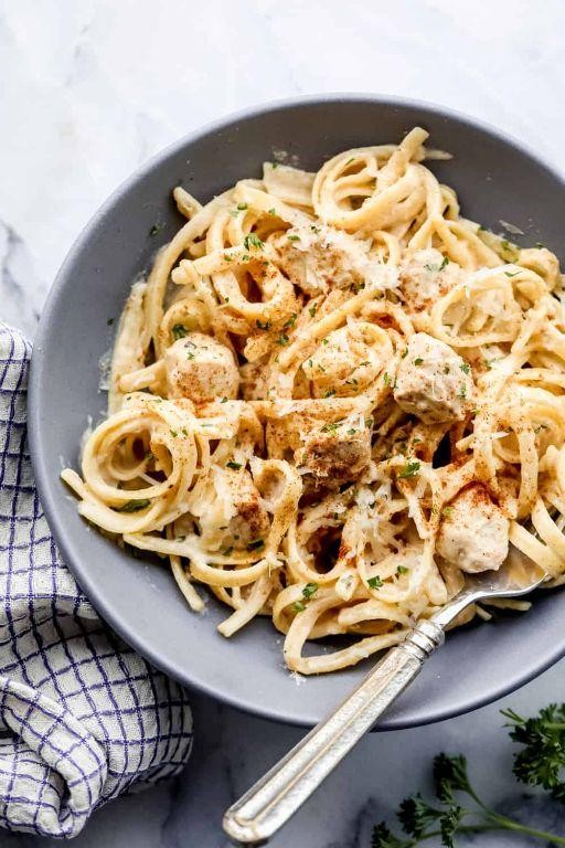 One Pot Cajun Chicken Alfredo Pasta