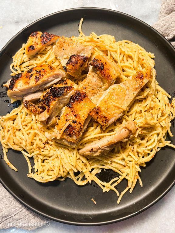 One Pot Garlic Butter Chicken Pasta