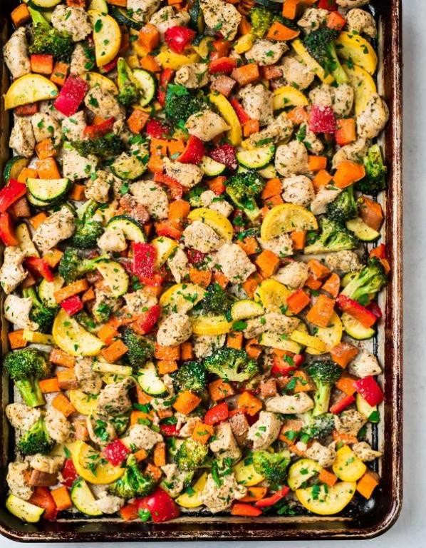 One-Pan Chicken Breast with Vegetables