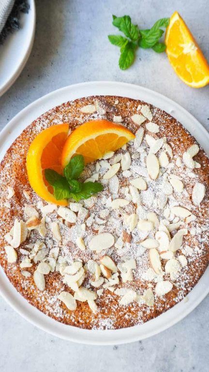 Orange Blossom Steamed Cake