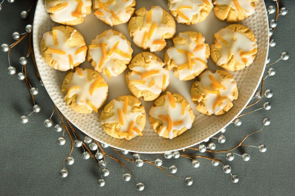 Orange Zest Butter Cookies