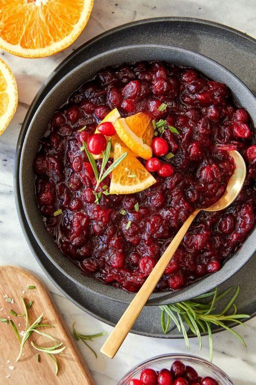 Orange Zest Cranberries