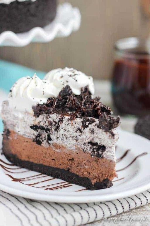 Oreo Chocolate Mousse Pie
