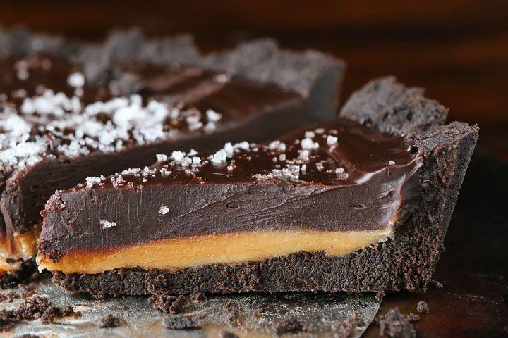Oreo Salted Caramel Pie