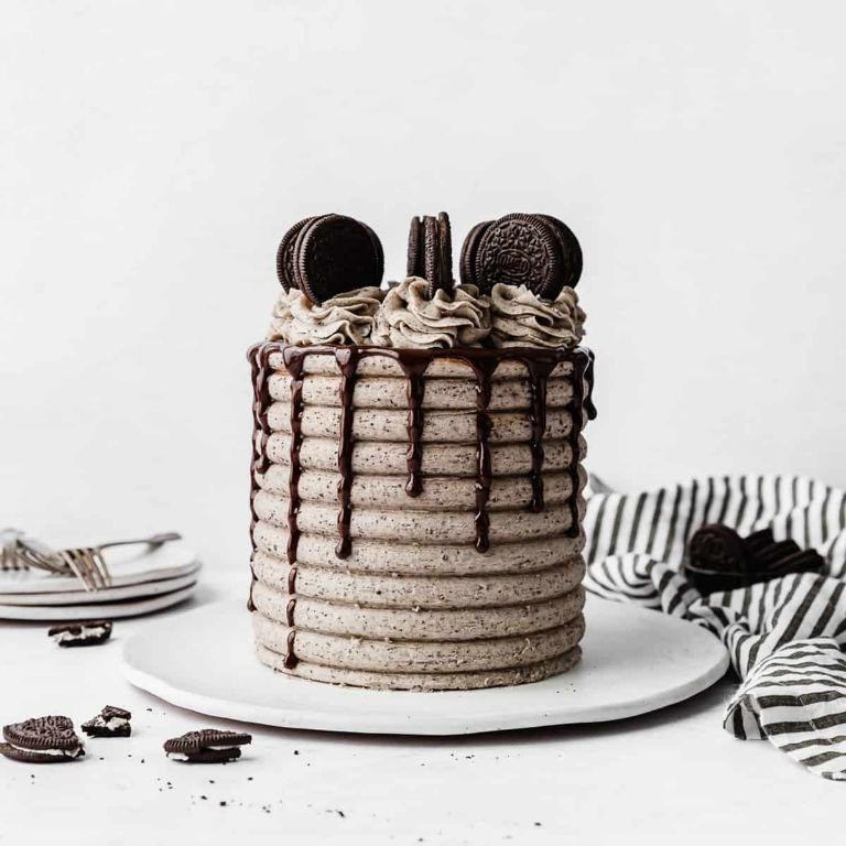 Oreo coconut cream cake