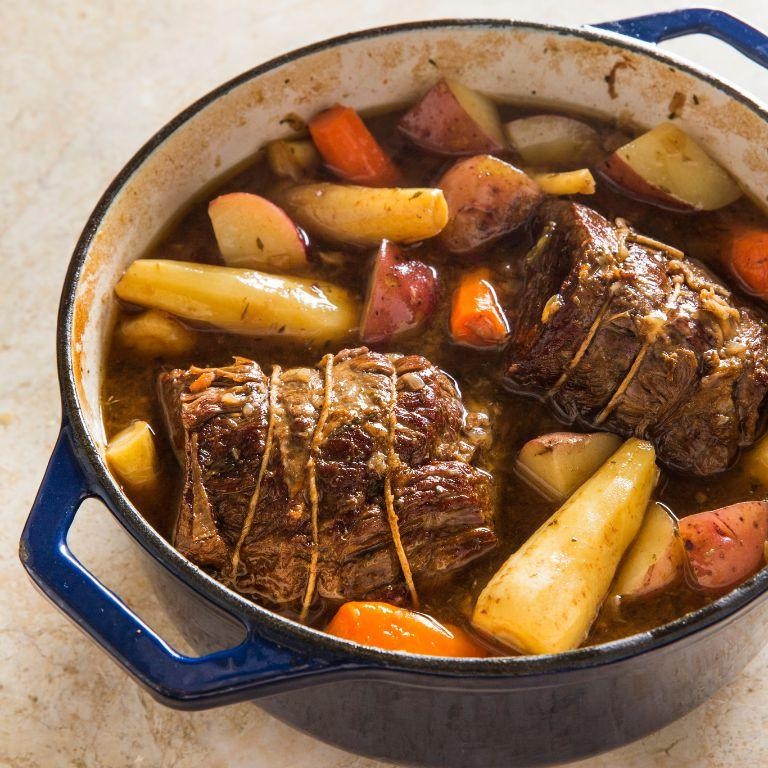 Oven-Roasted Chuck Roast with Root Vegetables