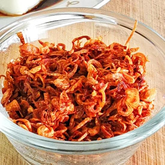Oyakodon with Crispy Fried Shallots