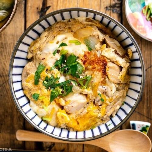 Oyakodon with Sweet and Savory Mirin Sauce