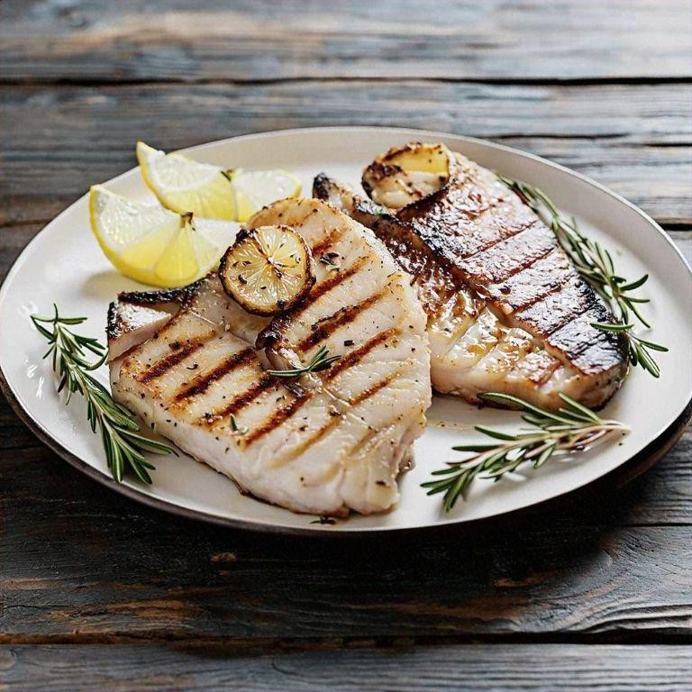 Pan-Seared Triggerfish with Herb Sauce