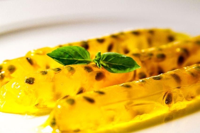 Passionfruit Rum Jello Shooters