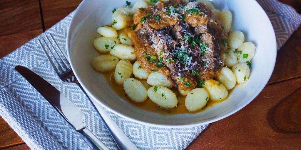 Pasticada with Gnocchi