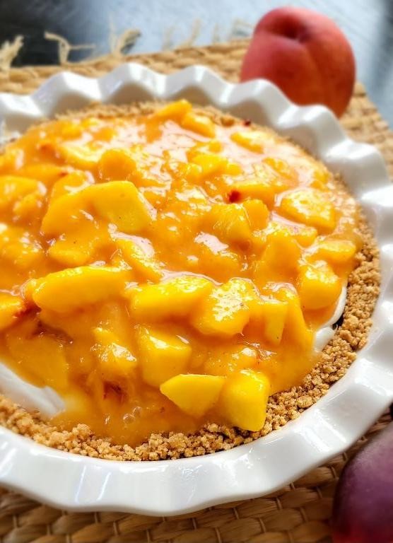 Peach Cream Cheese Pie