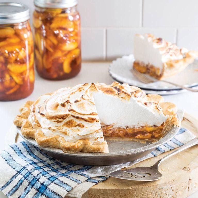 Peach Meringue Pie