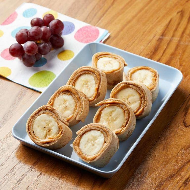 Peanut Butter Banana Roll-Ups