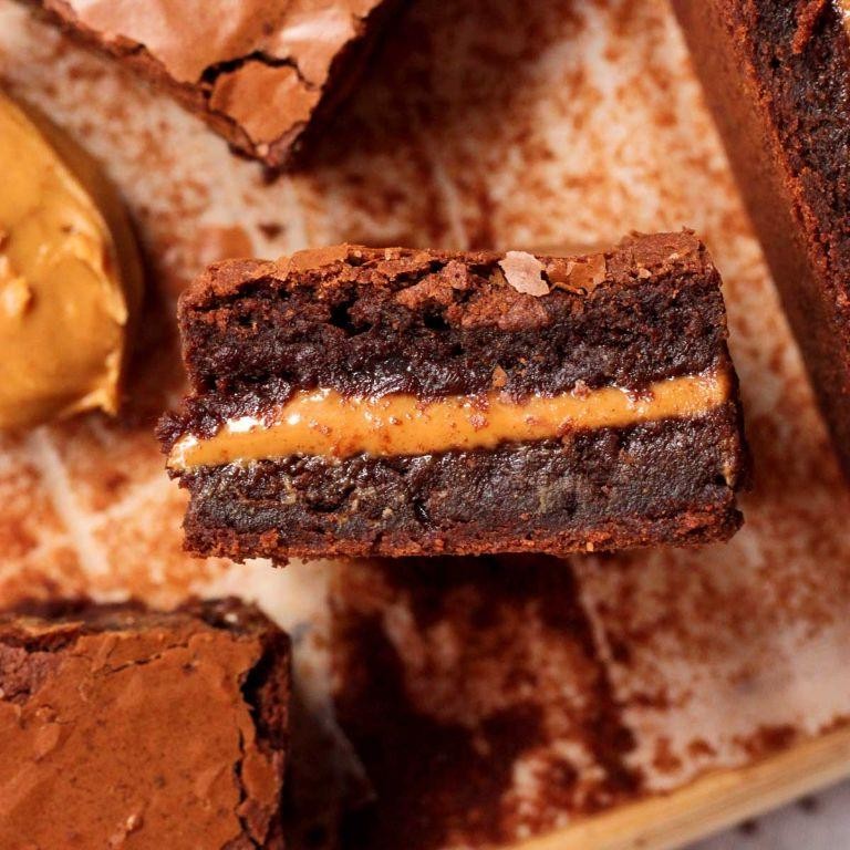 Peanut Butter Patty Brownies