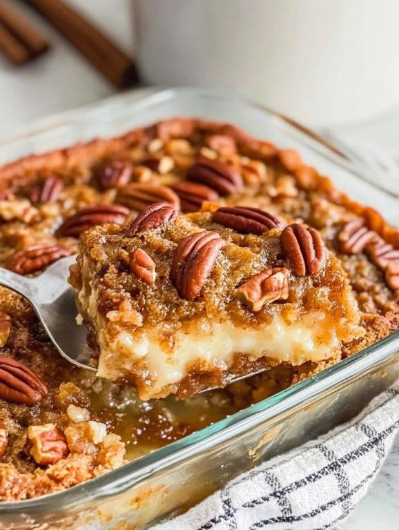 Pecan Pie Dump Cake