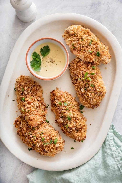 Pecan-Crusted Fried Chicken