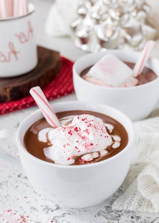 Peppermint Hot Chocolate