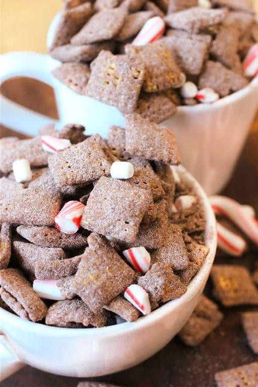Peppermint Mocha Chex Mix