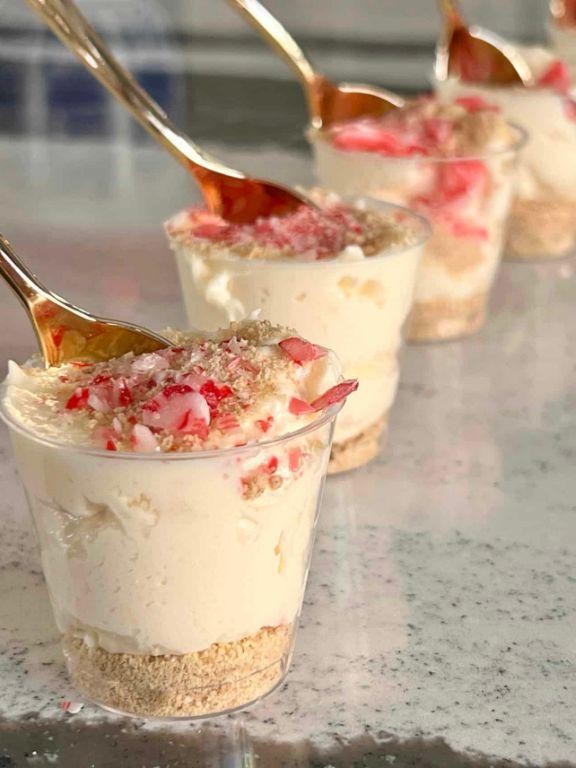 Peppermint RumChata Pudding