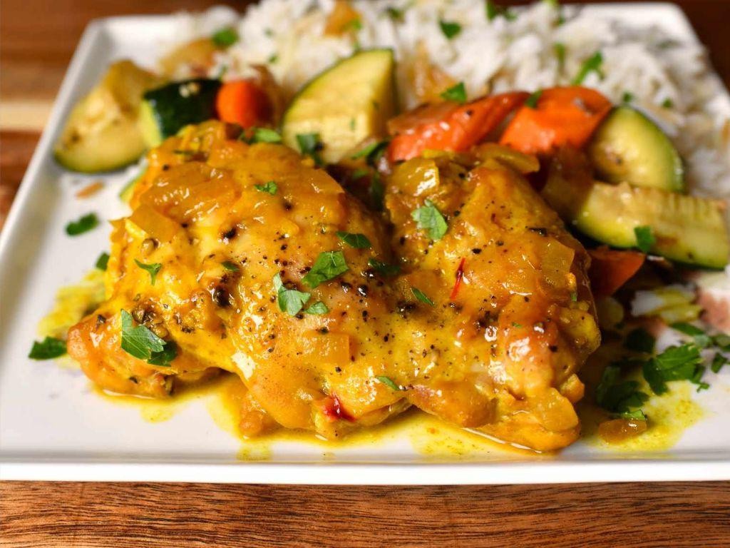 Persian Saffron Stew Chicken