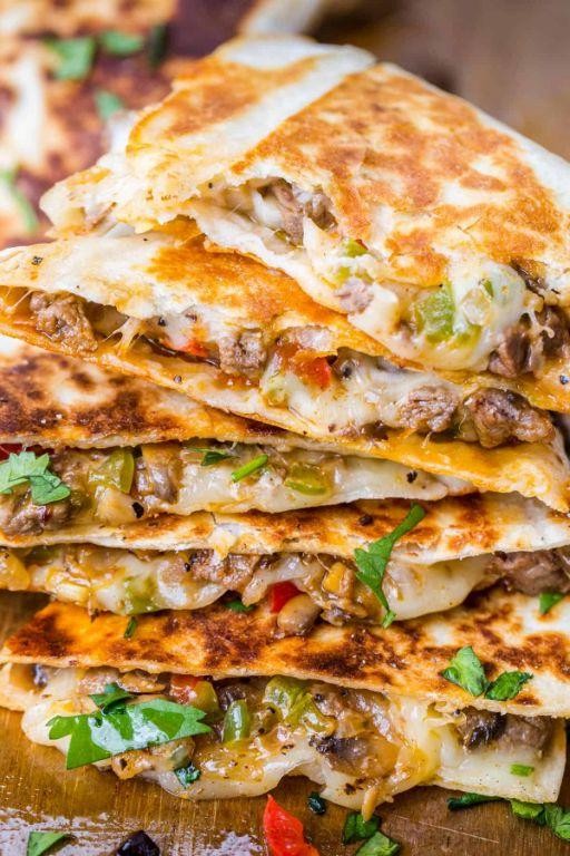 Philly Cheesesteak Quesadilla