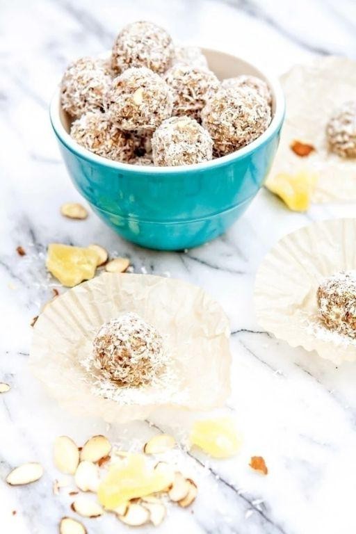 Piña Colada Energy Balls