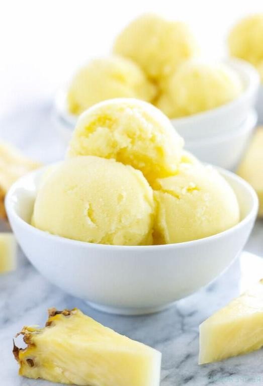 Piña Colada Sorbet