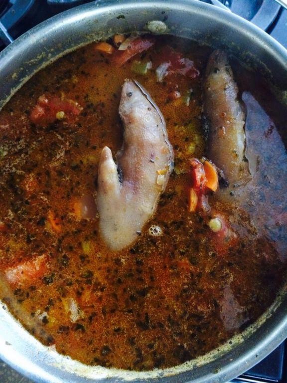 Pig Feet and Lentil Soup