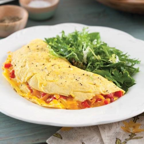 Pimento cheese omelet