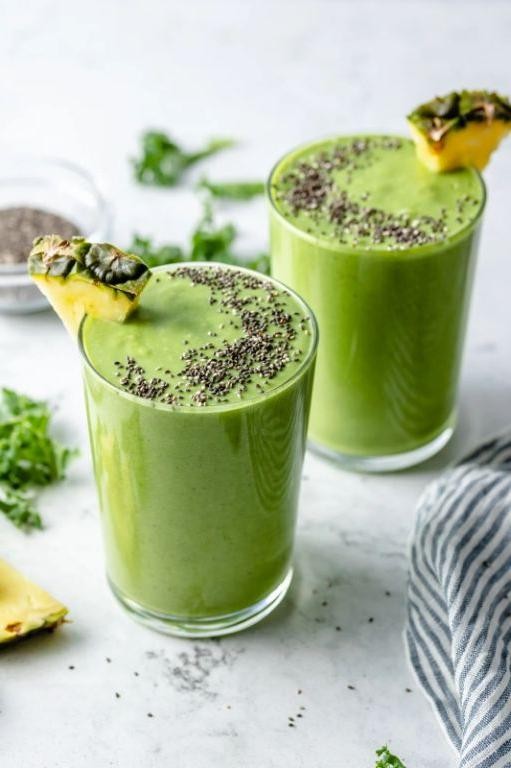 Pineapple Kale Detox Shake