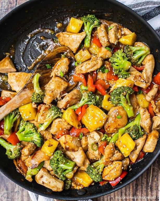 Pineapple Teriyaki Chicken Stir-Fry