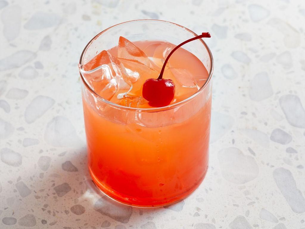Pineapple Upside-Down Cupcake Vodka Mix