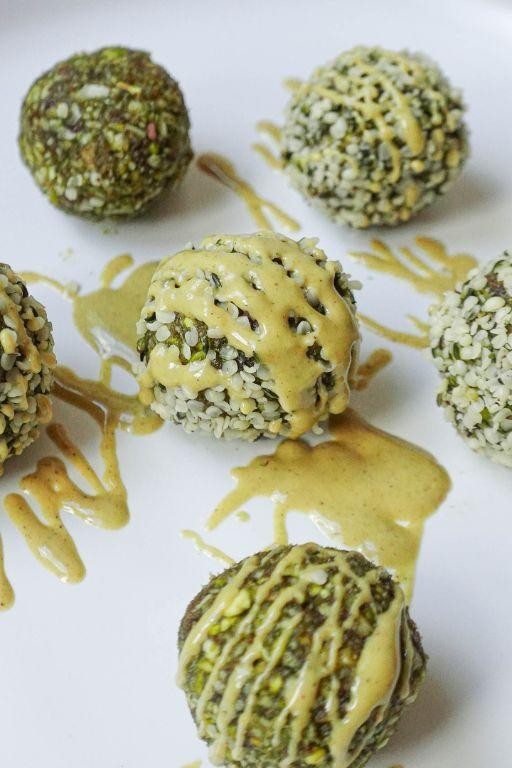 Pistachio Butter Energy Balls