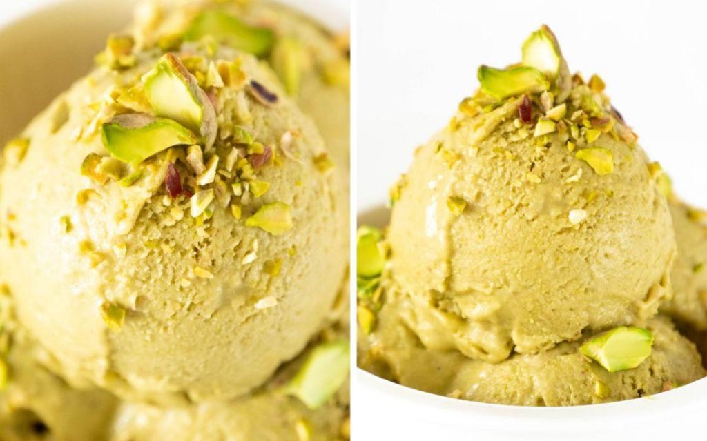 Pistachio Keto Ice Cream