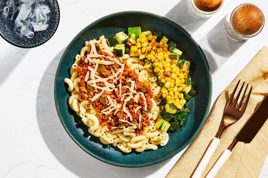 Poblano and Corn Chili Mac