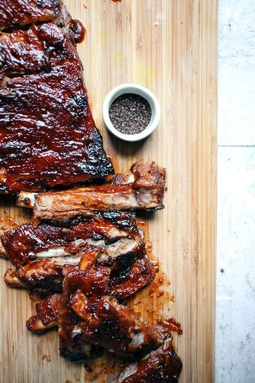 Pomegranate Molasses BBQ Ribs