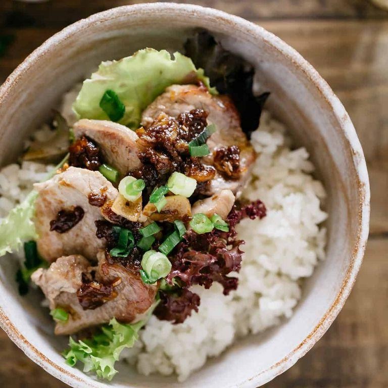 Pork Donburi (Pork Rice Bowl)