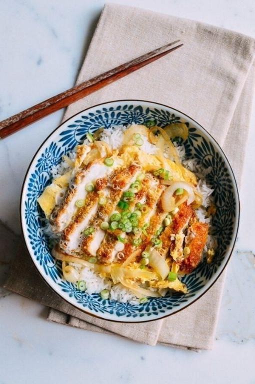 Pork Katsudon (Pork Cutlet Rice Bowl)