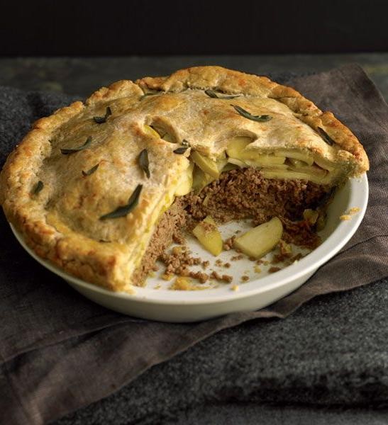 Pork and Apple Meat Pie