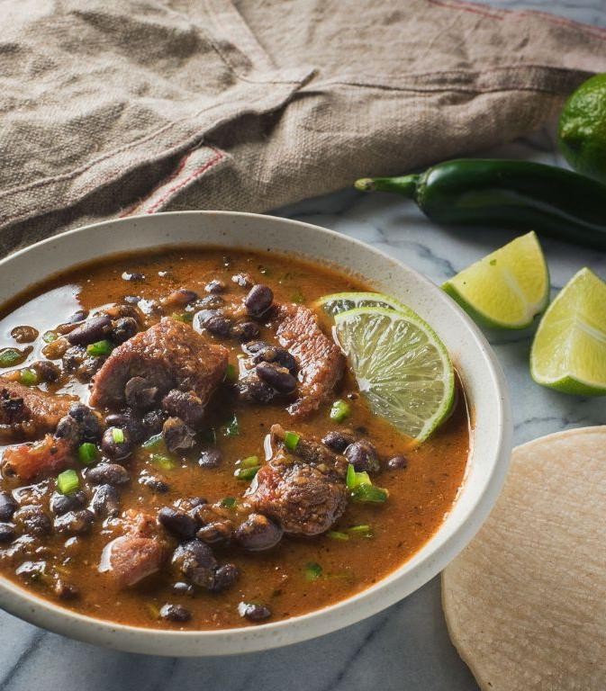 Pork and Black Bean Soup