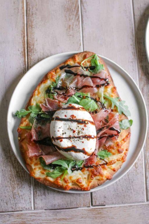 Prosciutto and Arugula Flatbread