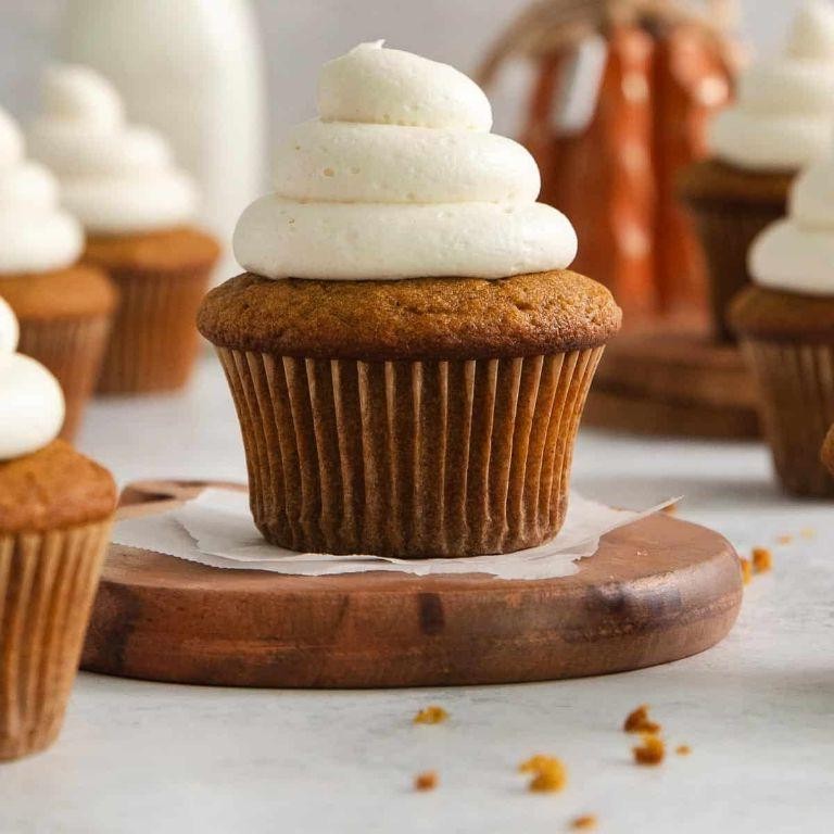 Pumpkin Gluten Free Cupcakes
