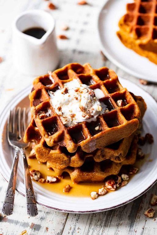 Pumpkin Gluten Free Waffles