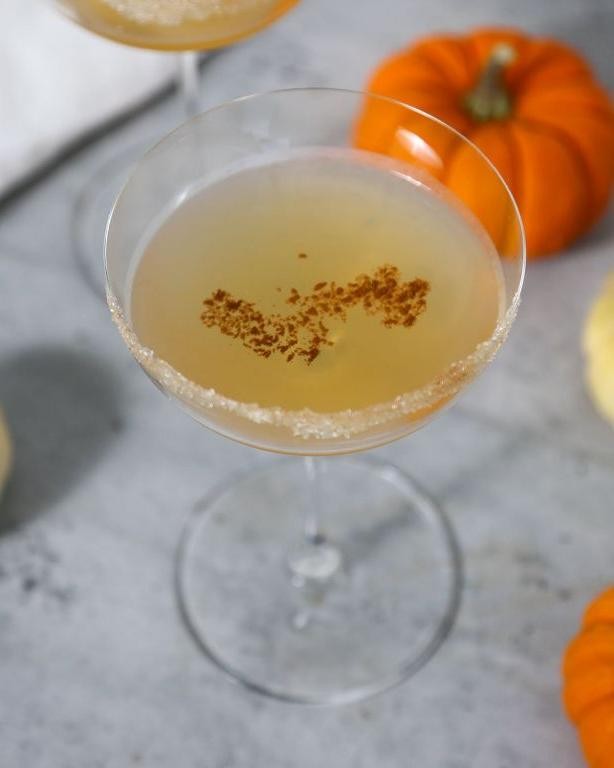 Pumpkin Pie Chai Martini