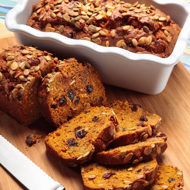 Pumpkin Raisin Spice Loaf