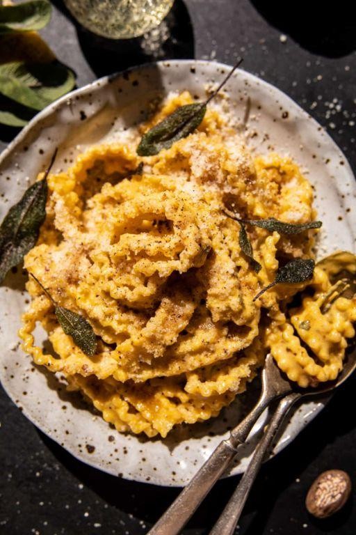 Pumpkin Sage Pasta with Brown Butter